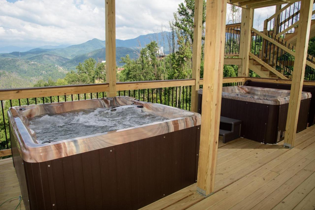 Mansion In The Sky Cabin Gatlinburg Bagian luar foto
