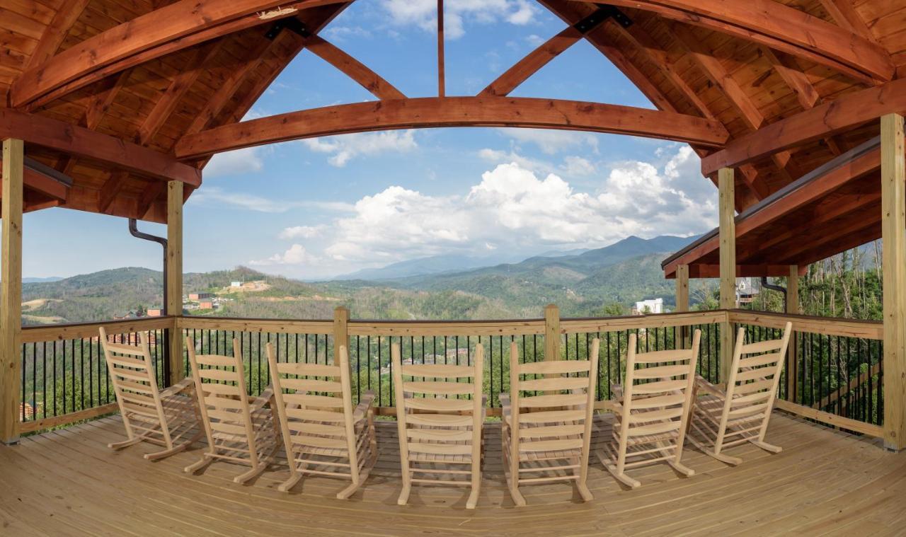 Mansion In The Sky Cabin Gatlinburg Bagian luar foto