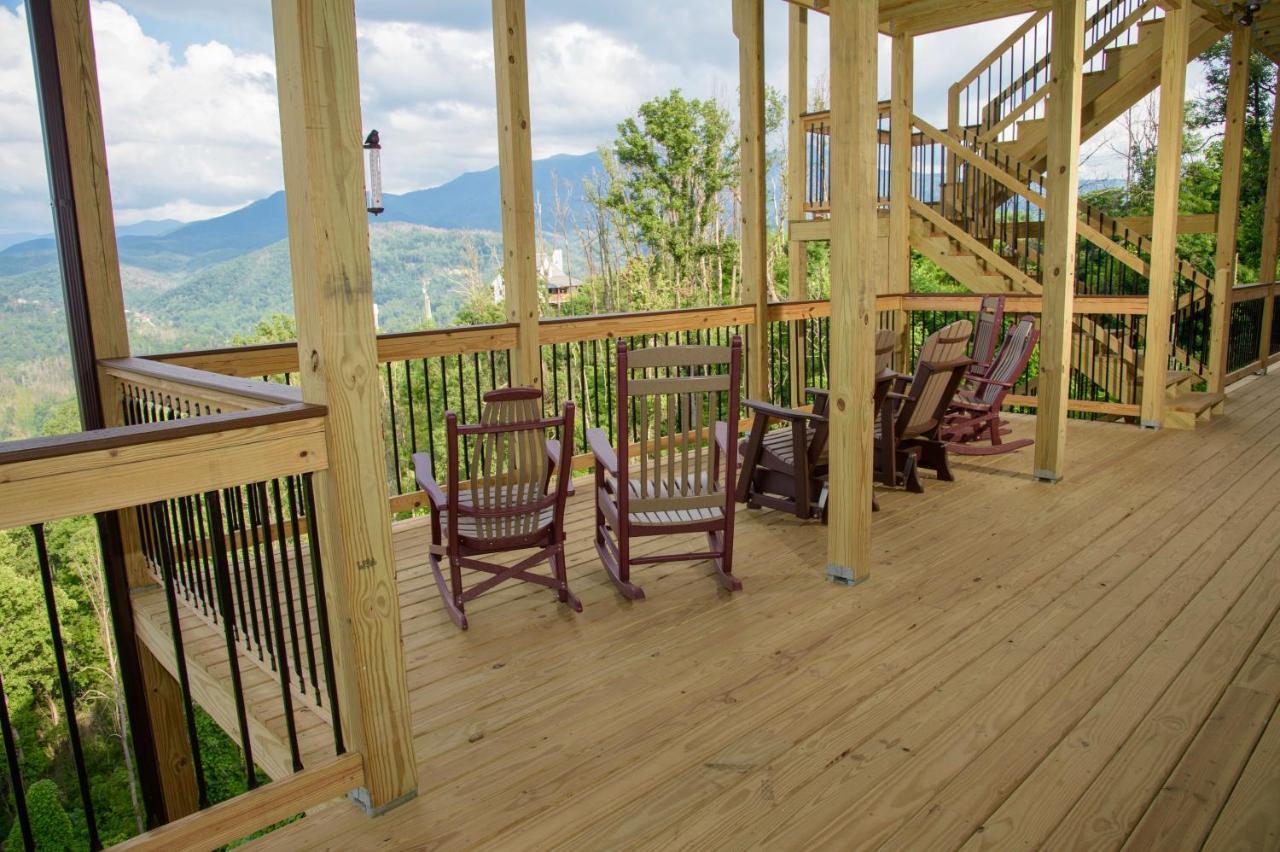Mansion In The Sky Cabin Gatlinburg Bagian luar foto