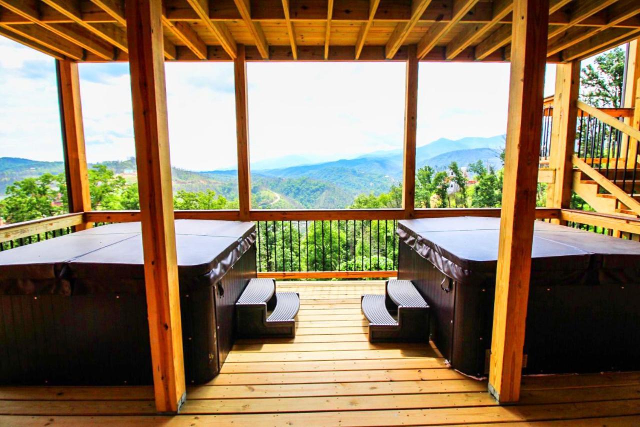 Mansion In The Sky Cabin Gatlinburg Bagian luar foto