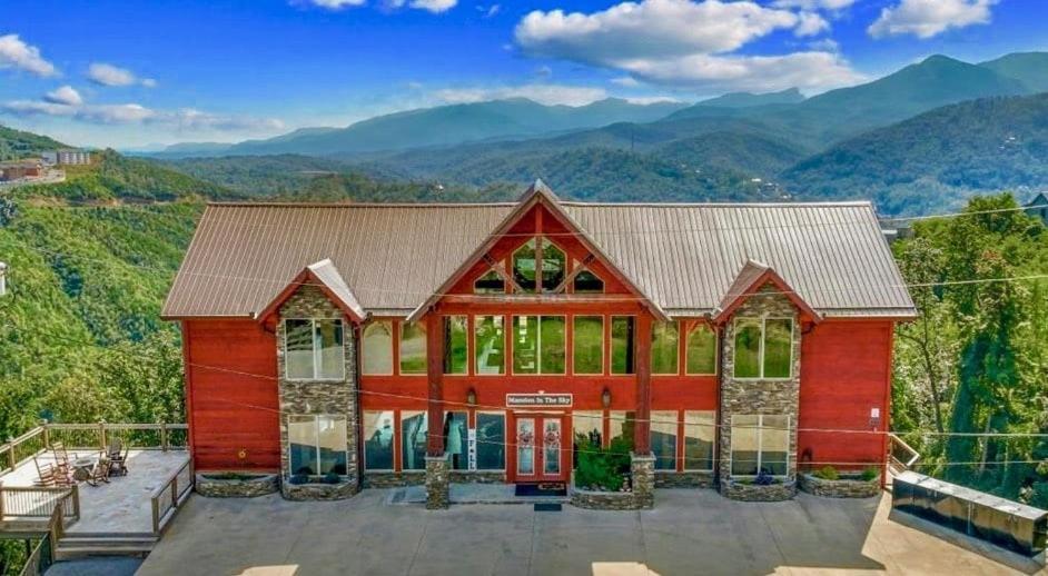 Mansion In The Sky Cabin Gatlinburg Bagian luar foto