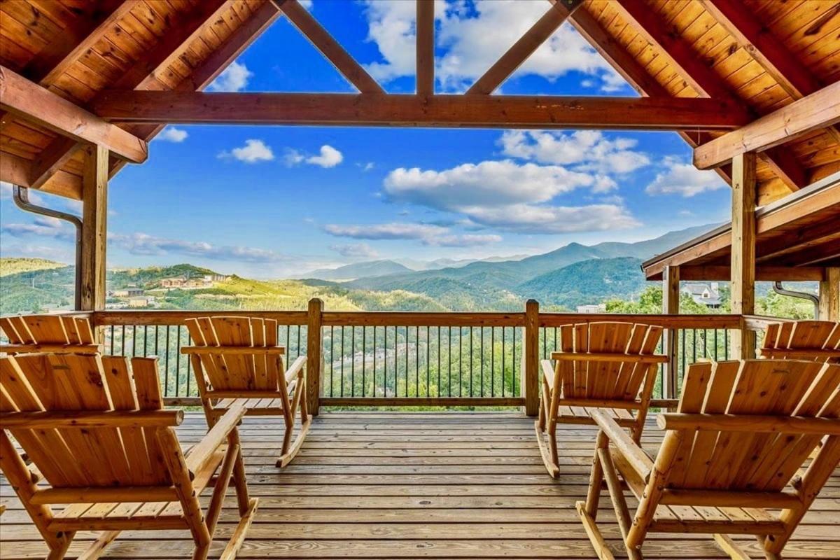 Mansion In The Sky Cabin Gatlinburg Bagian luar foto