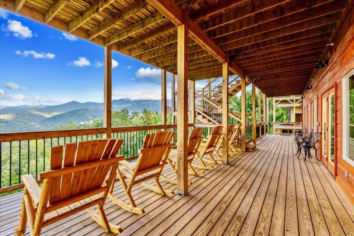 Mansion In The Sky Cabin Gatlinburg Bagian luar foto