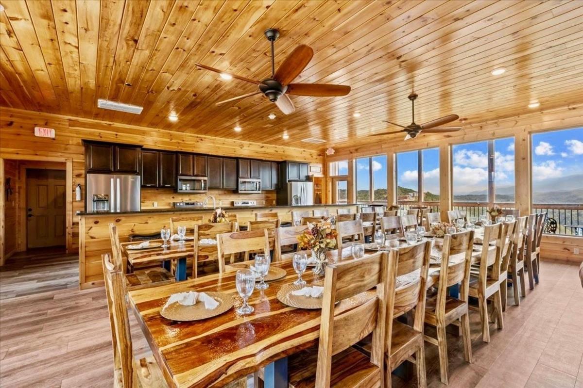Mansion In The Sky Cabin Gatlinburg Bagian luar foto